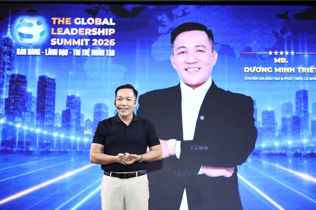Thầy Dương Minh Triết tại The Global Leadership Summit 2026